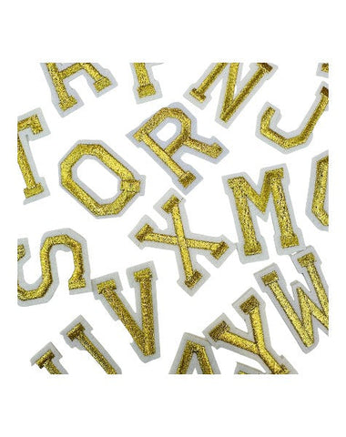 Gold Letter Stickers