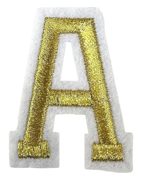 Gold Letter Stickers