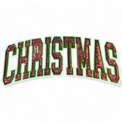 Christmas Iron On Patch