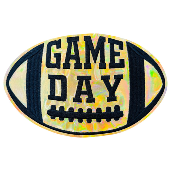 Football Iron On Patches