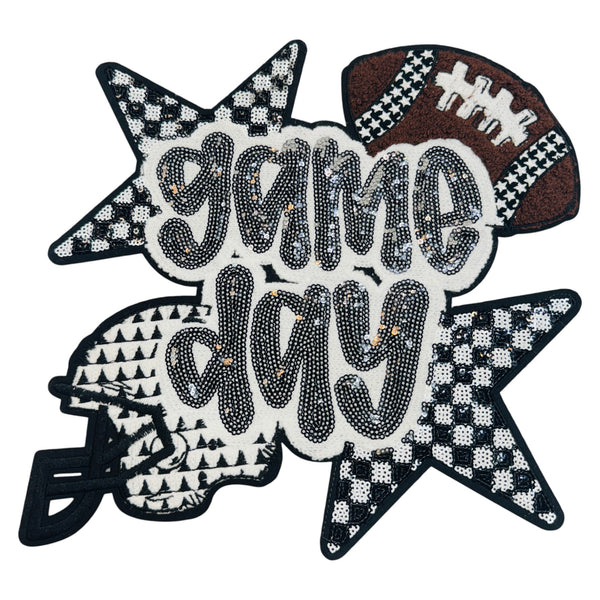 Gameday Iron On Patches