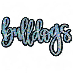 Bulldogs Iron On Patch