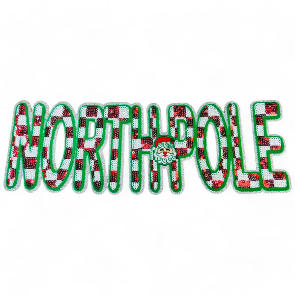 Northpole Iron On Patch