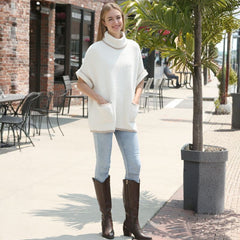 Solid Color Sweater W/ Pockets