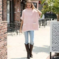 Solid Color Sweater W/ Pockets