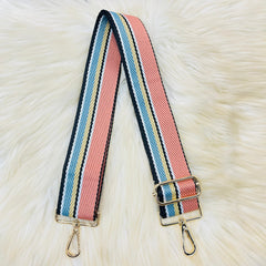 Multi Stripe Straps - Coral