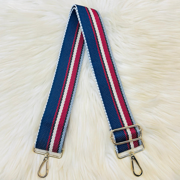 Multi Stripe Straps - Navy