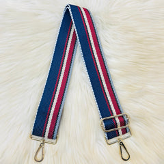 Multi Stripe Straps - Navy