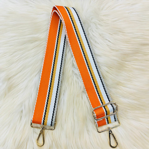 Multi Stripe Straps - Orange