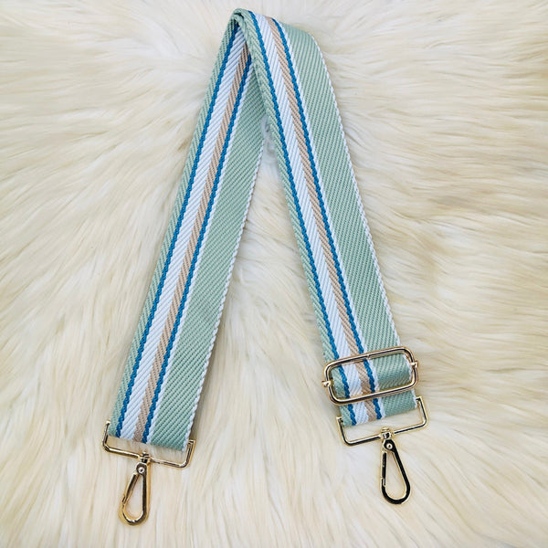 Multi Stripe Straps - Sage