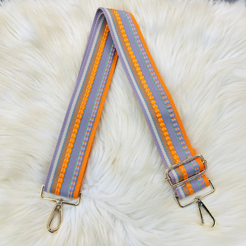 Running Stitch Straps - Orange