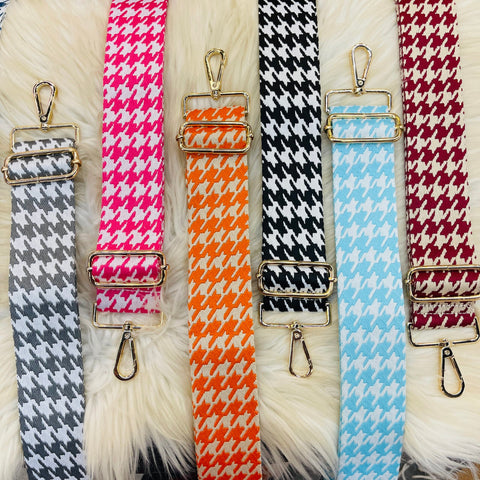 Houndstooth Style Straps