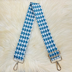 Houndstooth Style Straps - RoyalBlue