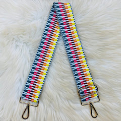 Slip Stitch Straps - Yl/Mlt