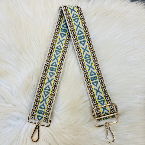 Triangle Pattern Straps - Green