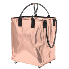 Large Reusable Rolling Tote Bag