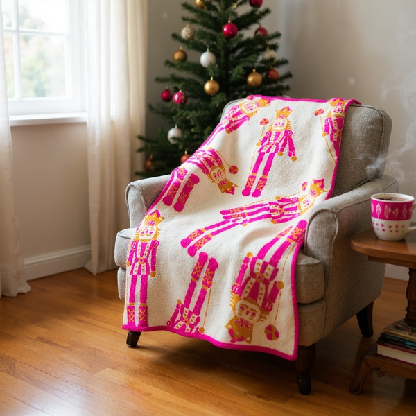 Nutcracker Throw Blanket