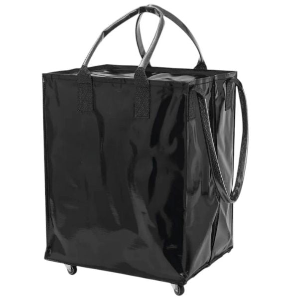 Large Reusable Rolling Tote Bag