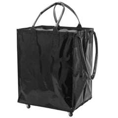 Large Reusable Rolling Tote Bag