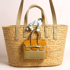 Mini Two-Tone Accessories Bag