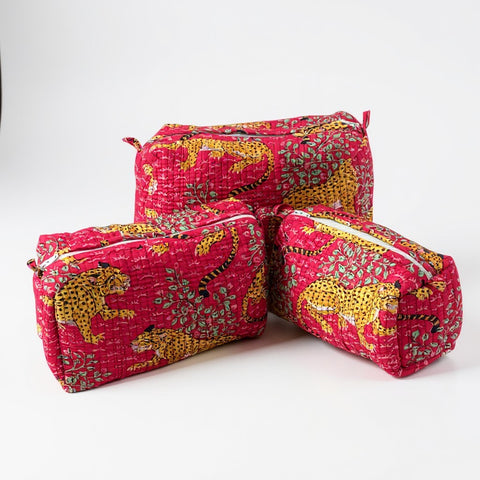 Red Tiger 3Pcs Toiletry Bag