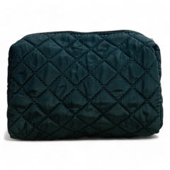 Quilted Nylon Cosmetic Bags