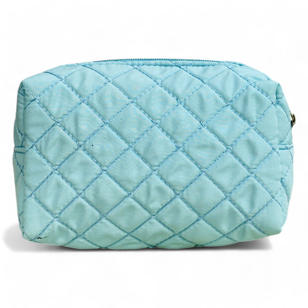 Quilted Nylon Cosmetic Bags