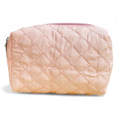 Quilted Nylon Cosmetic Bags