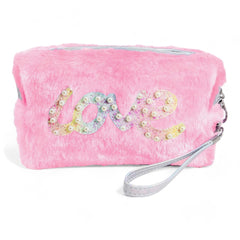 Fur Cosmetic Bags