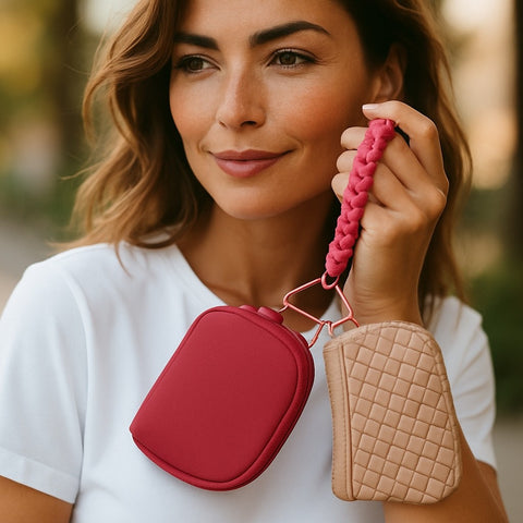 Dual Color Woven Wristlets