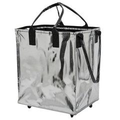 Large Reusable Rolling Tote Bag