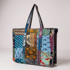 Patchwork Large tote Bags