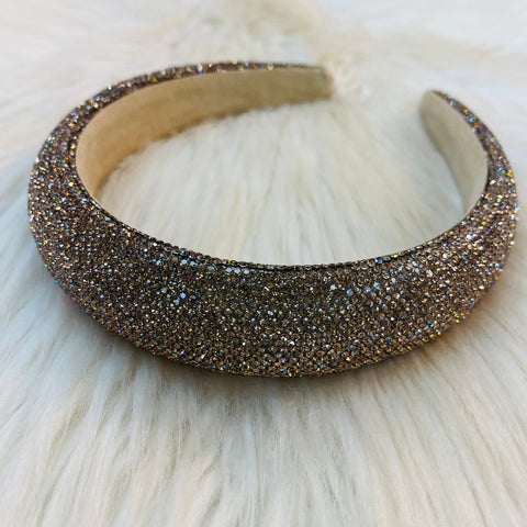 Glitter Headbands - Brown