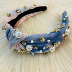 Pearl Rhinestone Headbands