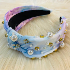 Pearl Rhinestone Headbands