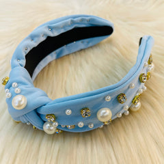 Pearl Rhinestone Headbands