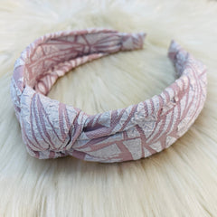 Knotted Headbands - Pink