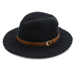 Knit Fedora Hat