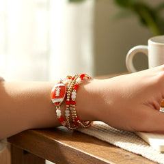 Football Stretch Bracelets