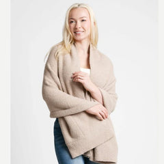 Soft Open Shawl Cardigan W/ Pockets