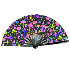 Printed Folding Line Dance Hand Fan