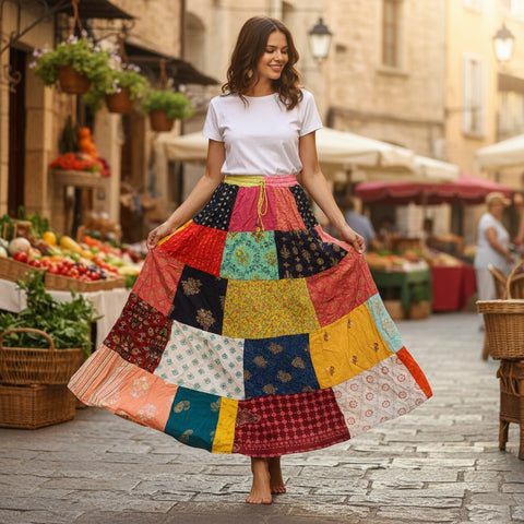 Patchwork Skirt