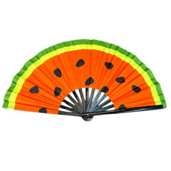 Printed Folding Line Dance Hand Fan