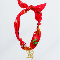 Christmas Pendant Scarf Necklaces
