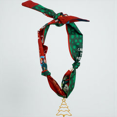 Christmas Pendant Scarf Necklaces