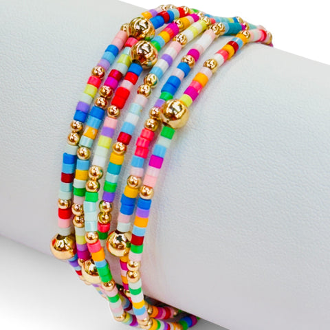 Beaded Stackable Bracelets