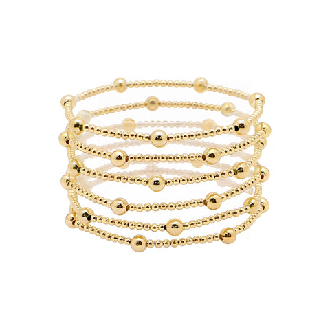 Silver Stretch Bracelet