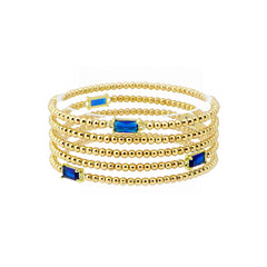 Beaded stackable bracelets