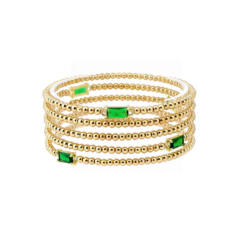 Beaded stackable bracelets