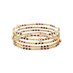 Gameday Beaded Stack Bracelets